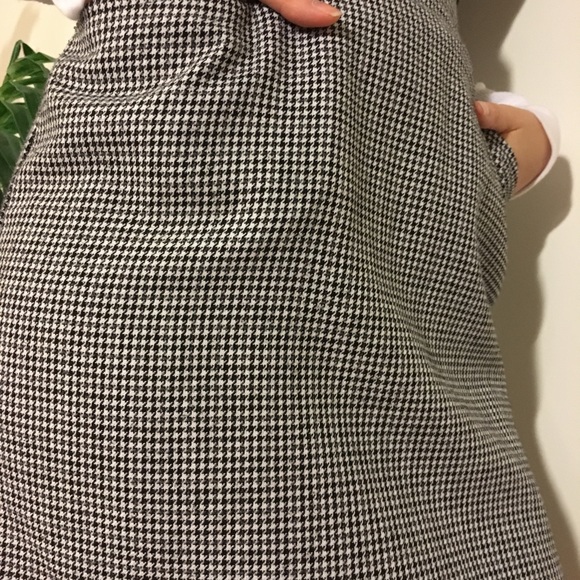 Vintage houndstooth skirt - Picture 3 of 3